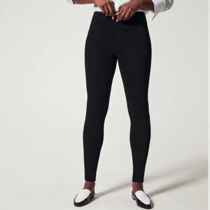 SPANX Jean-ish Ankle Leggings Black 3X Regular Pants Shaping